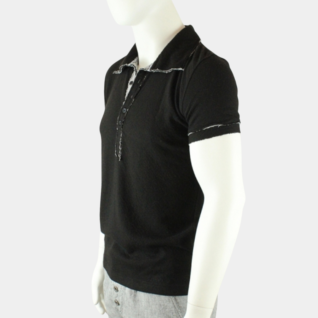 SLIM-FIT Polo Shirt Schwarz | PUTTMEISTER