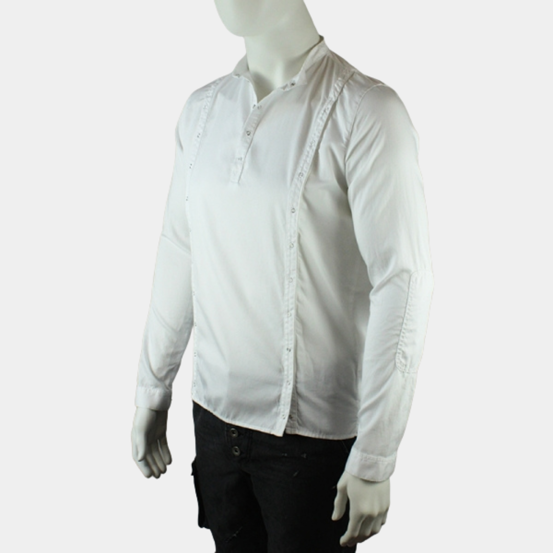 SLIM-FIT Hemd | 3-Plackets Weiß | PUTTMEISTER