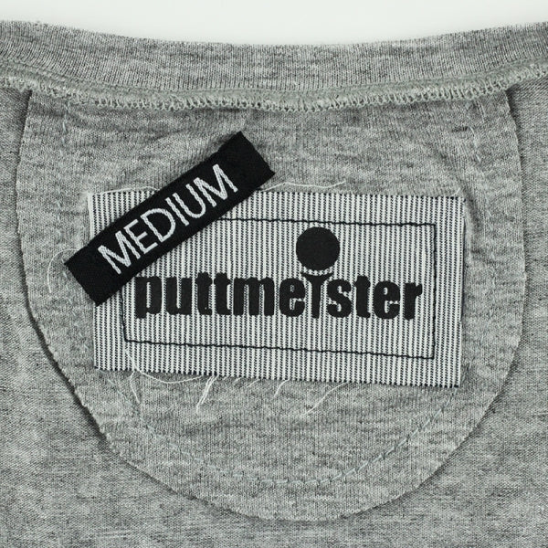 SLIM-FIT V-neck T-Shirt Grau meliert | PUTTMEISTER