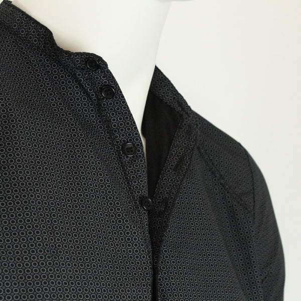 SLIM-FIT Hemd | Kangaroo Schwarz Druck | PUTTMEISTER