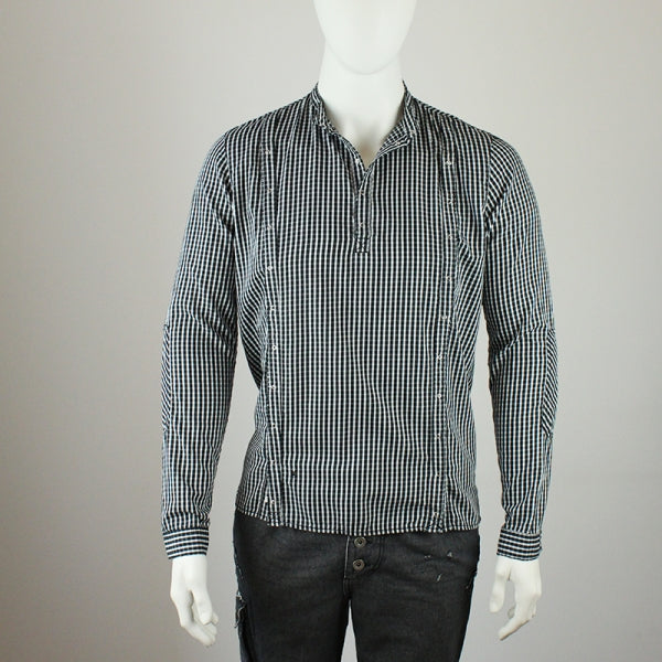 SLIM-FIT 3-Plackets Hemd Checked | PUTTMEISTER