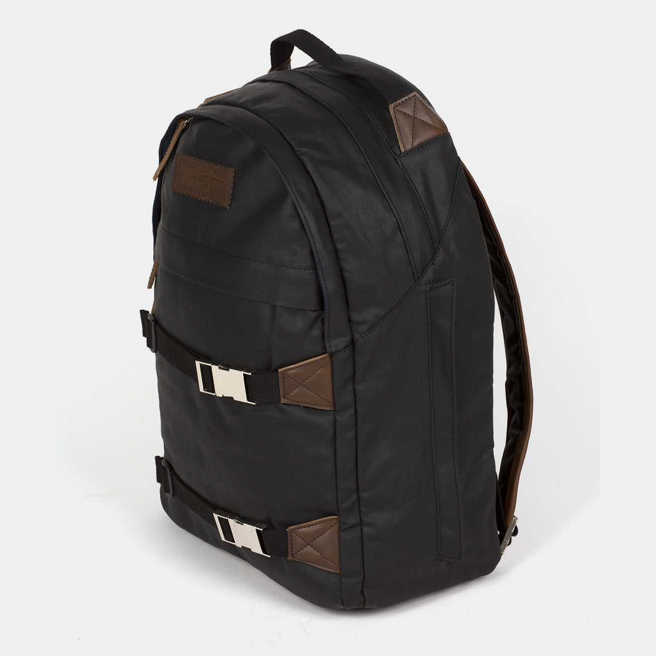 Rucksack M Leder|Denim