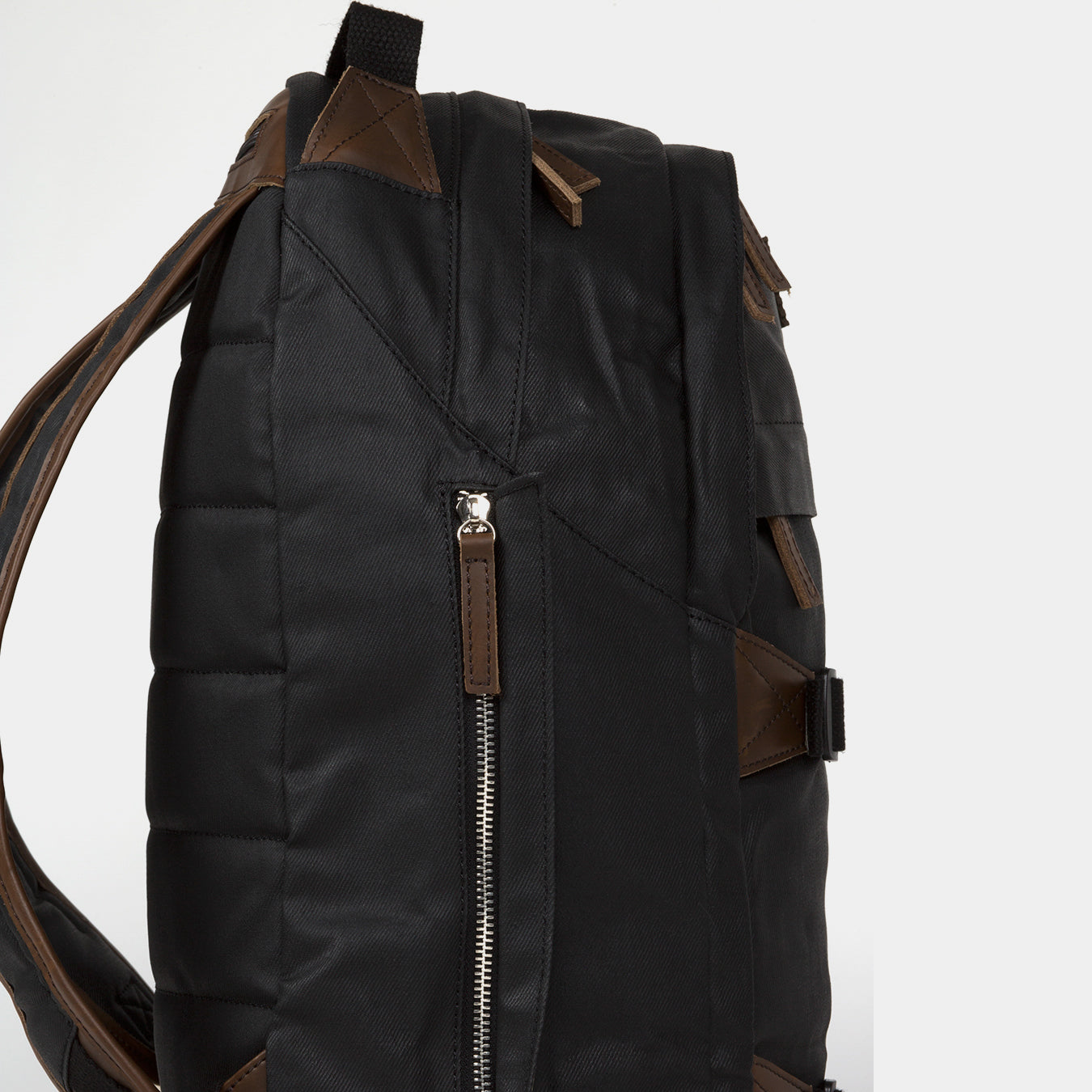 Rucksack M Leder|Denim