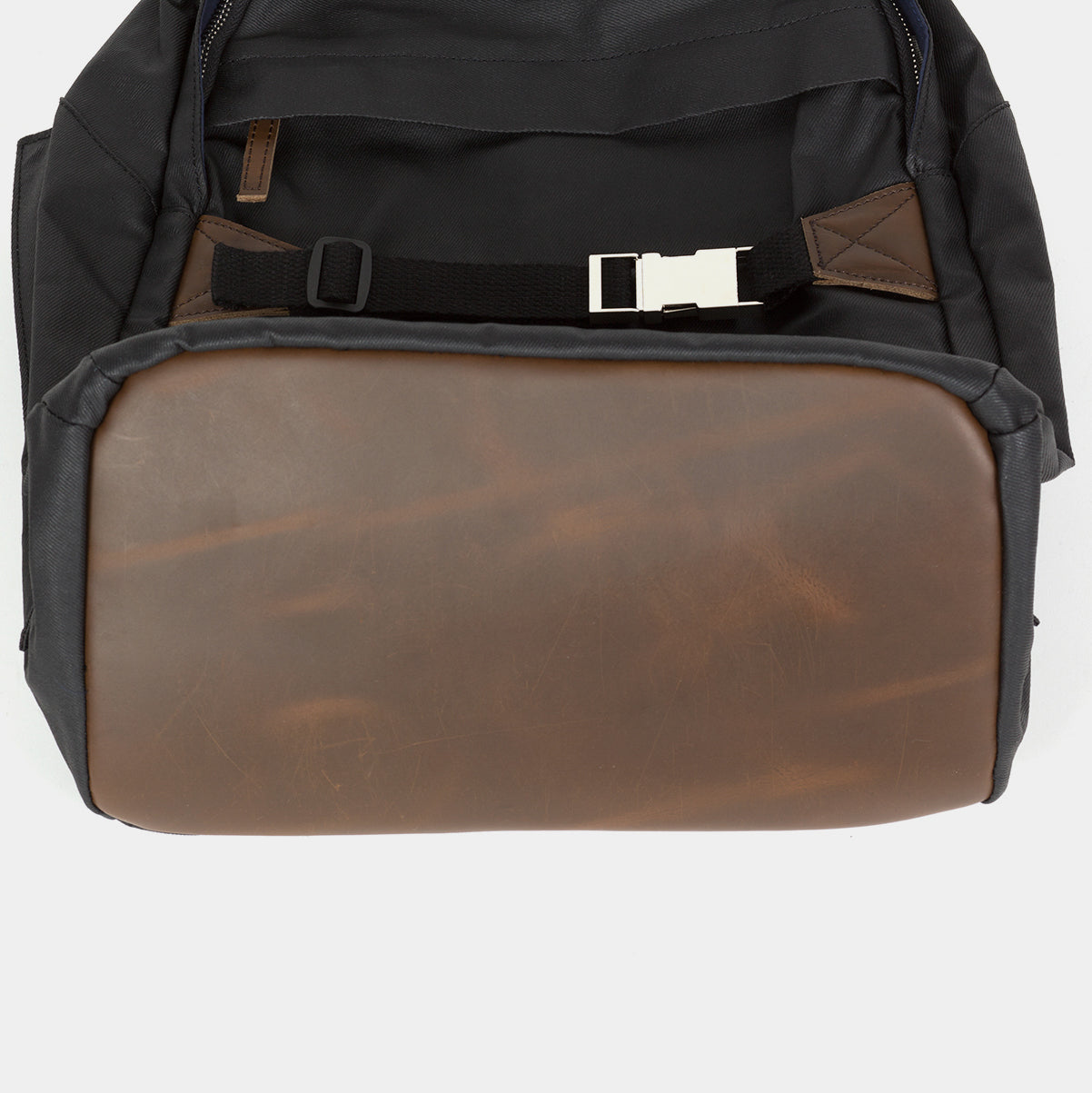 Rucksack M Leder|Denim