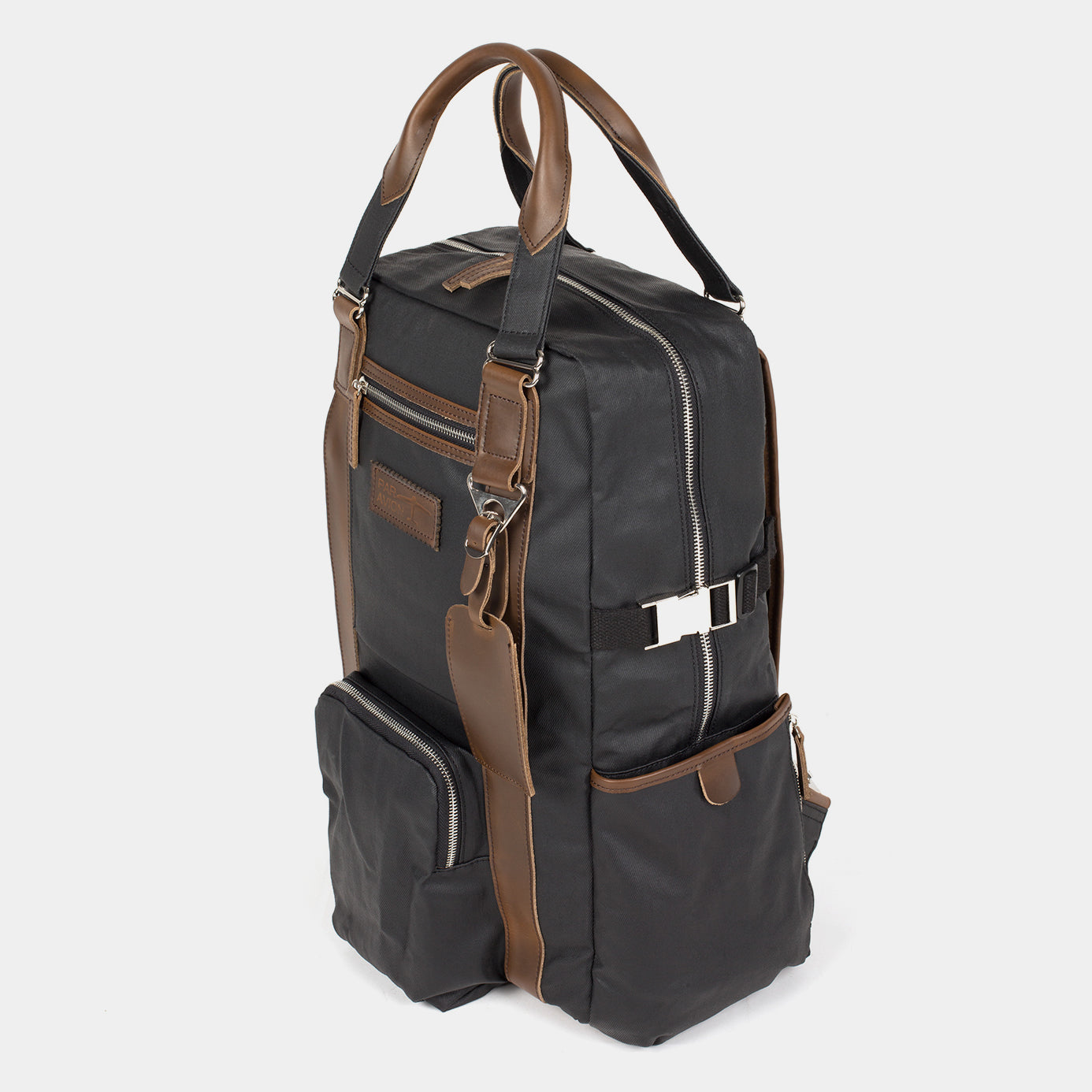 Backpack leather|denim