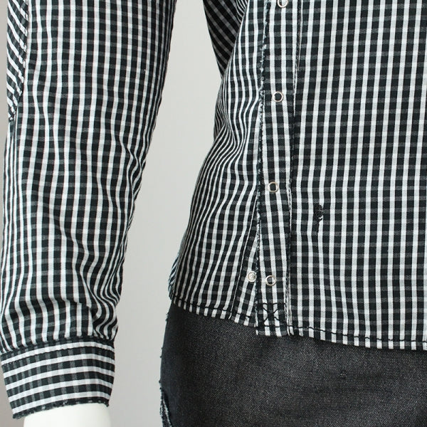 SLIM-FIT 3-Plackets Hemd Checked | PUTTMEISTER
