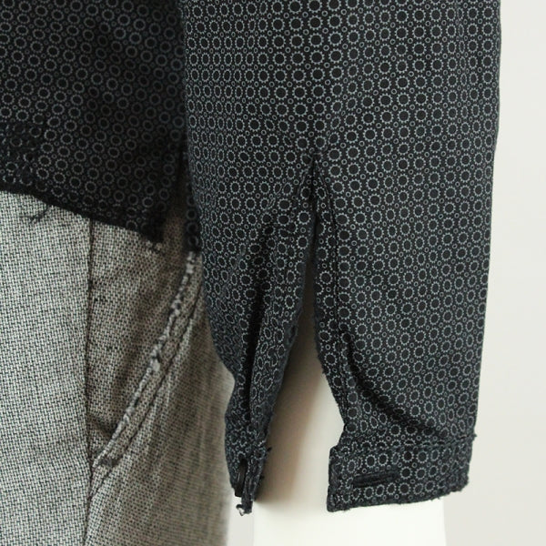 SLIM-FIT Hemd | Kangaroo Schwarz Druck | PUTTMEISTER
