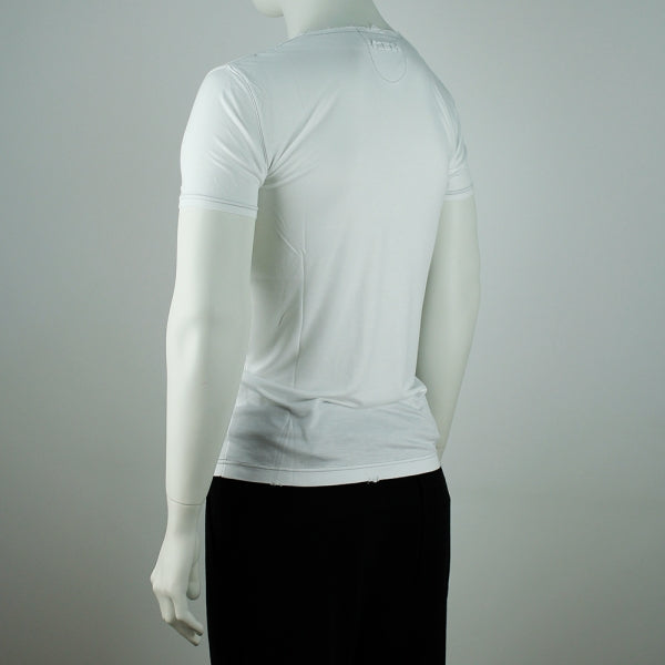 SLIM-FIT T-Shirt | Auschnitt Weiß | PUTTMEISTER