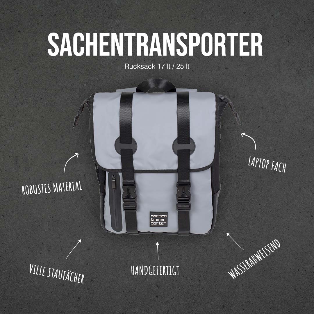 Rucksack XL 25Liter GRAU