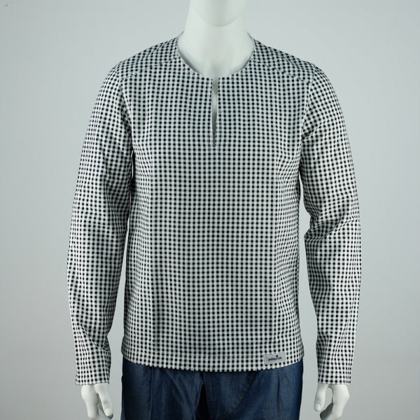 SLIM-FIT Hemd | Checked b&w | PUTTMEISTER
