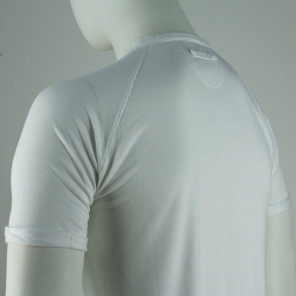 SLIM-FIT T-Shirt | Knopfleiste Weiss | PUTTMEISTER