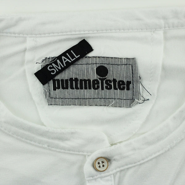 SLIM-FIT Longsleeve Weiß | Knopfleiste| PUTTMEISTER