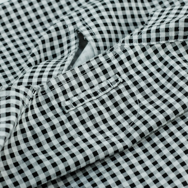 SLIM-FIT Hemd | Checked b&w | PUTTMEISTER