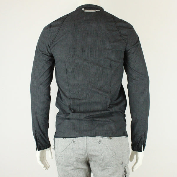SLIM-FIT Hemd | Kangaroo Schwarz Druck | PUTTMEISTER