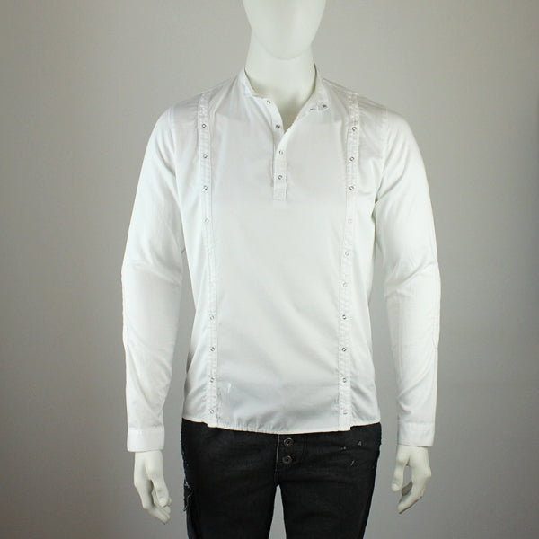 SLIM-FIT Hemd | 3-Plackets Weiß | PUTTMEISTER