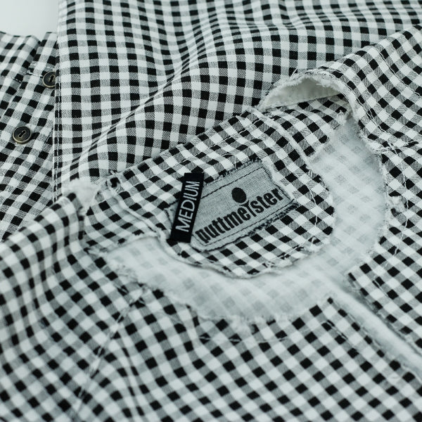 SLIM-FIT Hemd | Checked b&w | PUTTMEISTER