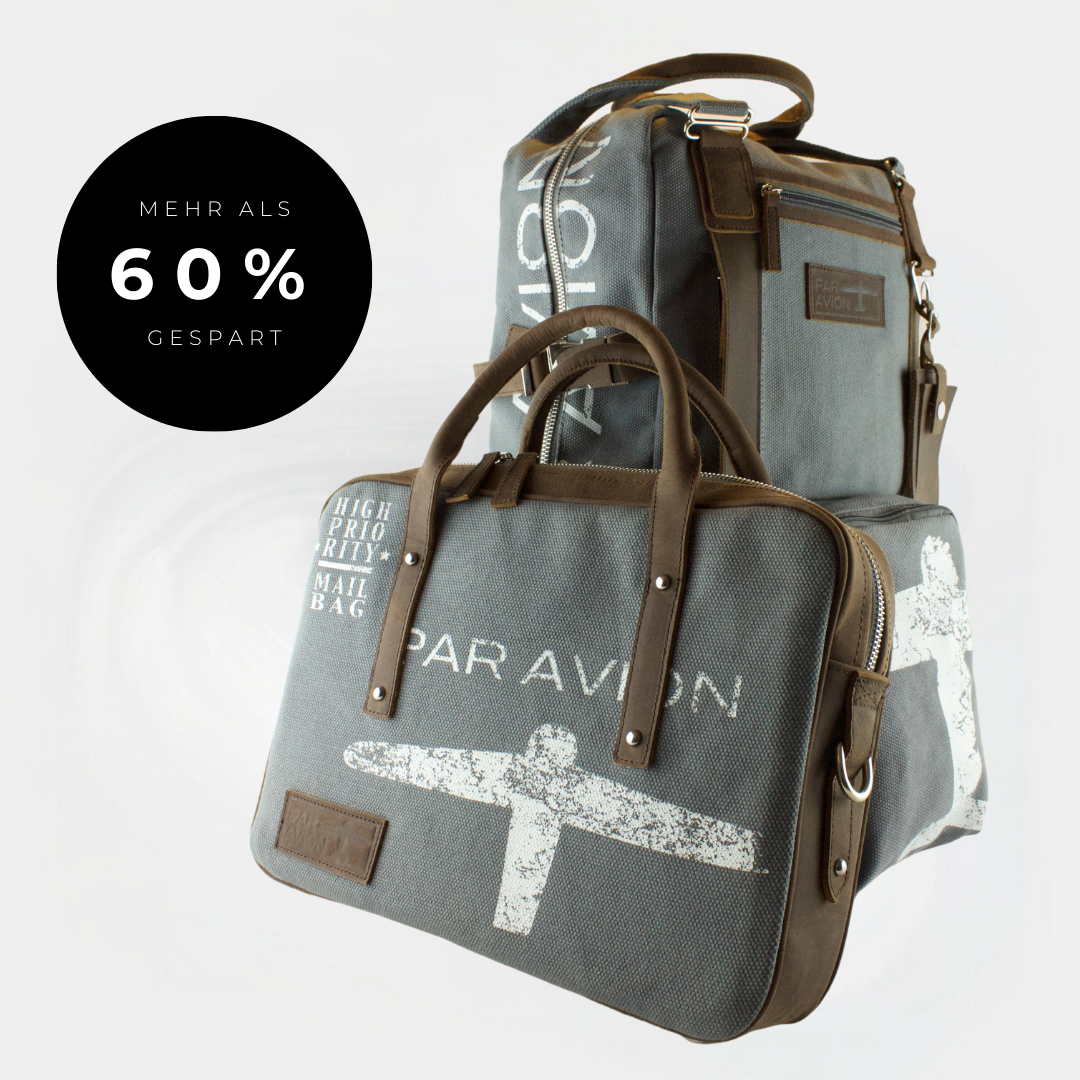 par avion bundle | Rucksack und Laptoptasche im Angebot