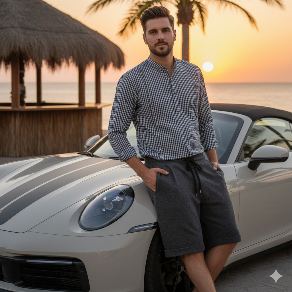Sweat Bermuda shorts anthracite | PUTTMEISTER