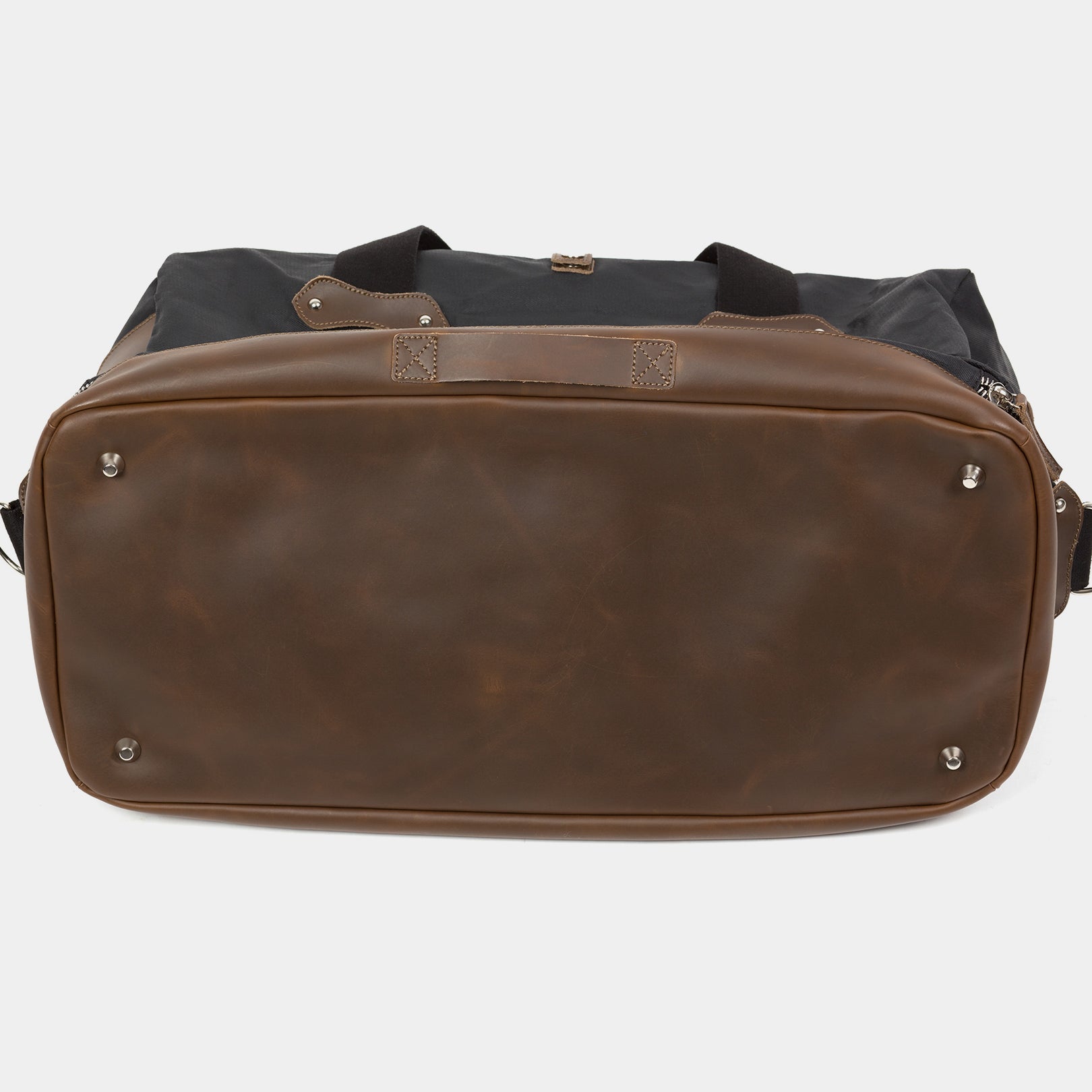 Weekender Leder|Denim - Wäschefach