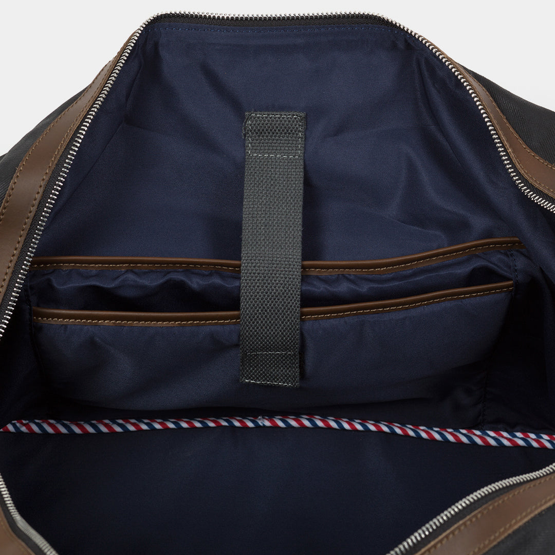 Weekender Leder|Denim - Wäschefach